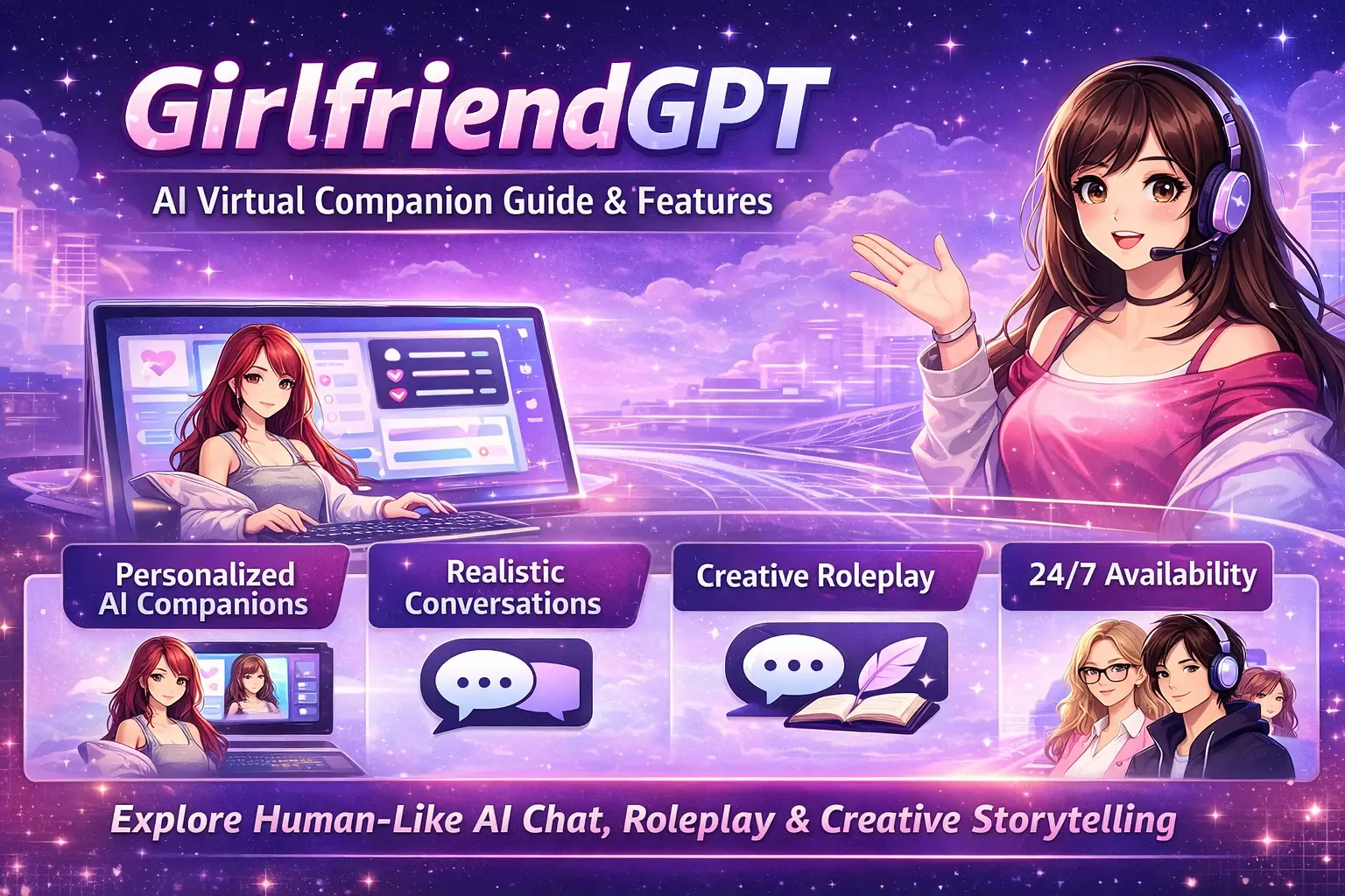 What is GirlfriendGPT? Features, Uses & Full Guide